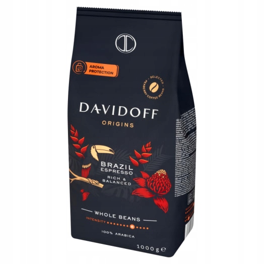 Levně Davidoff Origins Brazil Káva zrnková