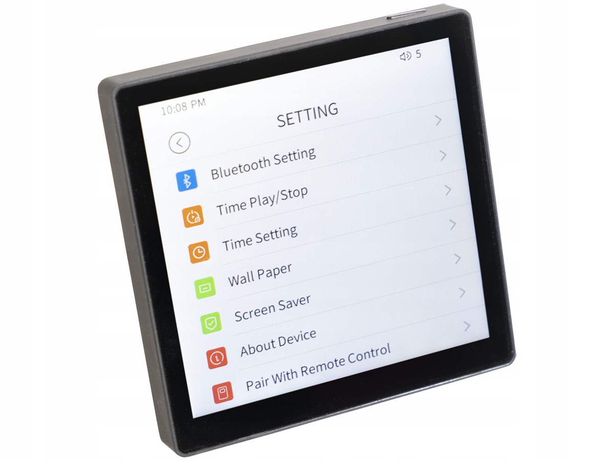 LAUDIO W20BT Odtwarzacz ścienny + 4 Głośniki JBL Wysokość produktu 86 cm