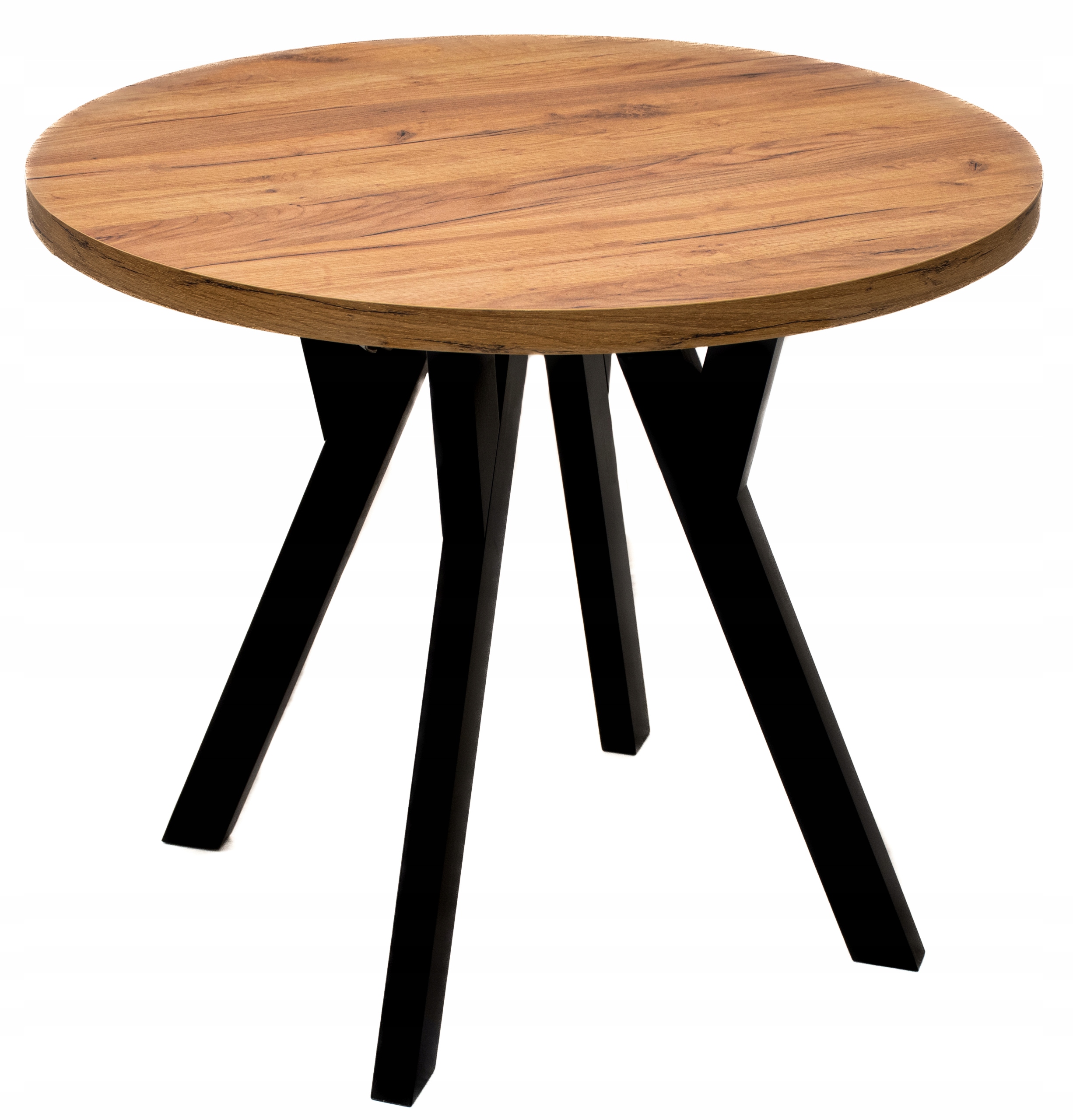 stół okrągły fi 100 cm rozkładany do 200 cm JAGA