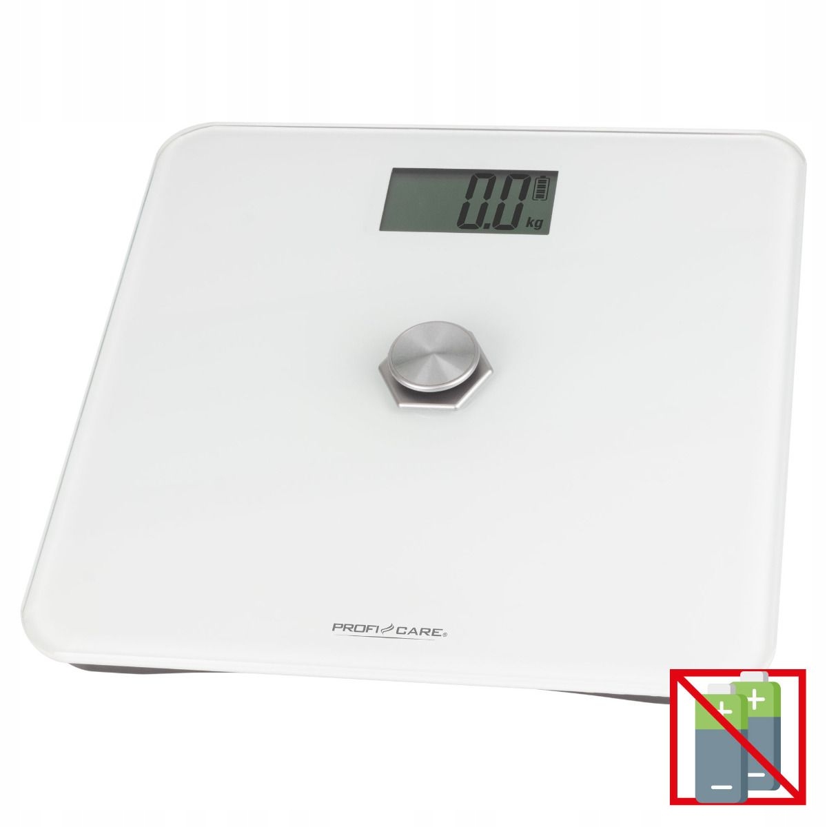 Waga Łazienkowa Kinetyczna Bez Baterii Do Łazienki 180kg LCD Szklana