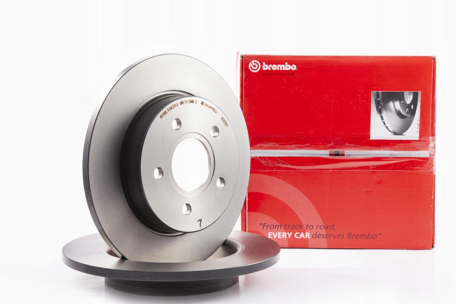

Tarcze Brembo Tył Audi A4 B6 B7 255mm