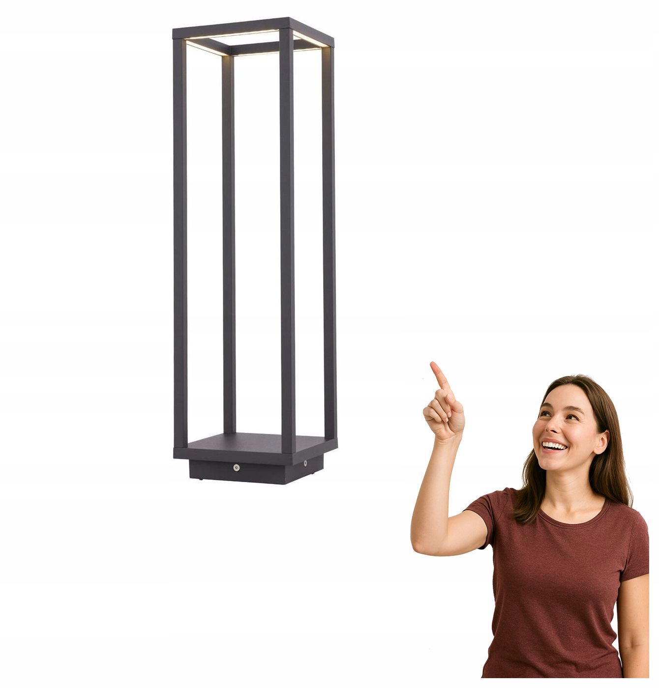 Led záhradný stĺpik 7W Symmetry I 8180 Nowodvorski