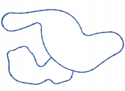 JEEP GRAND CHEROKEE USZCZELKA POMPY WODY 2009/2021