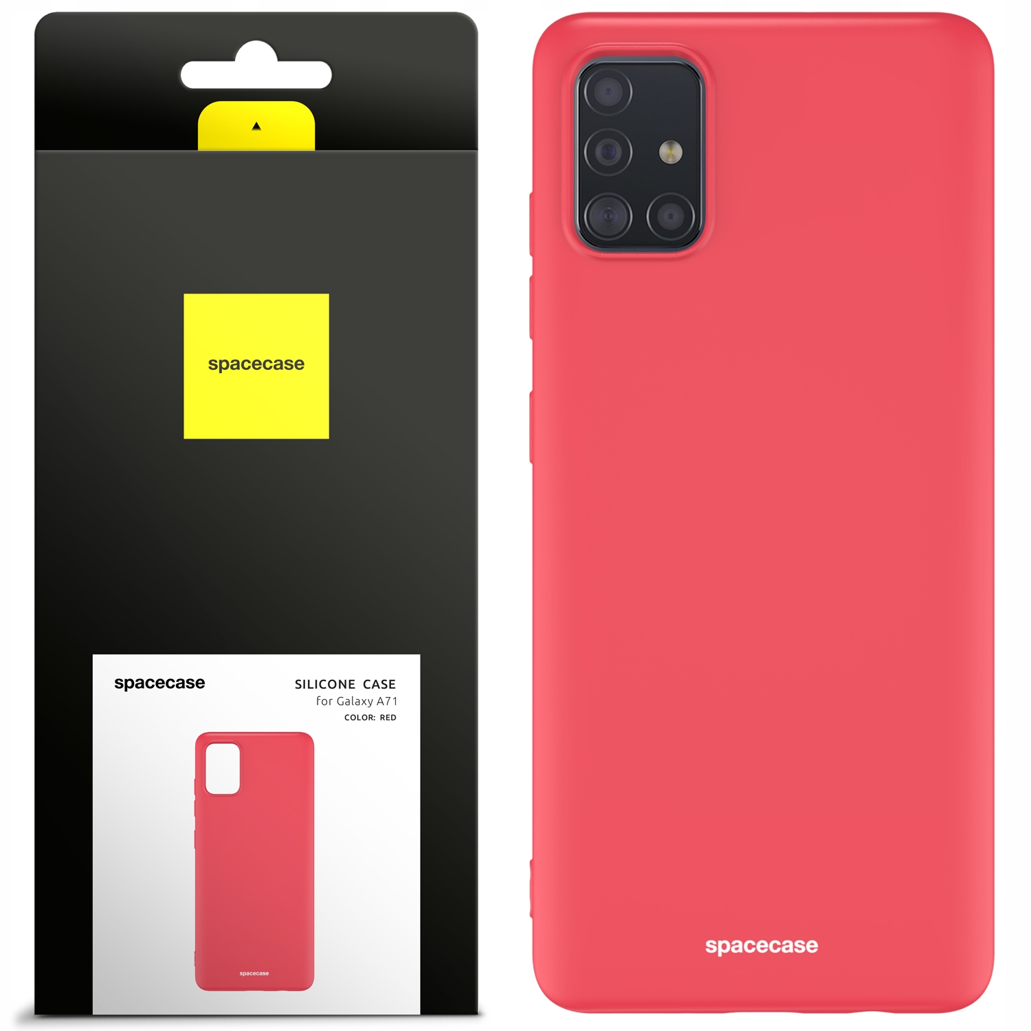 

Etui Case Matowe Spacecase Silicone Do Galaxy A71