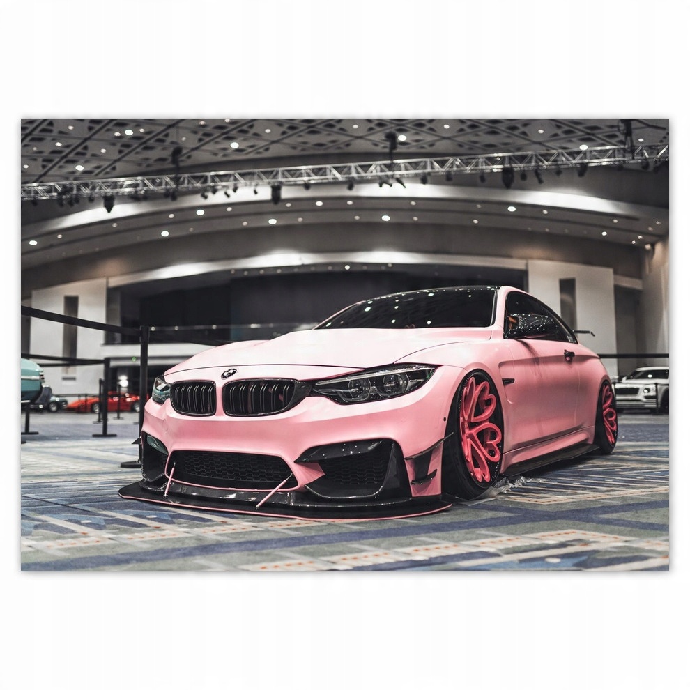 

Fototapety flizelina 416x290 Różowe Bmw