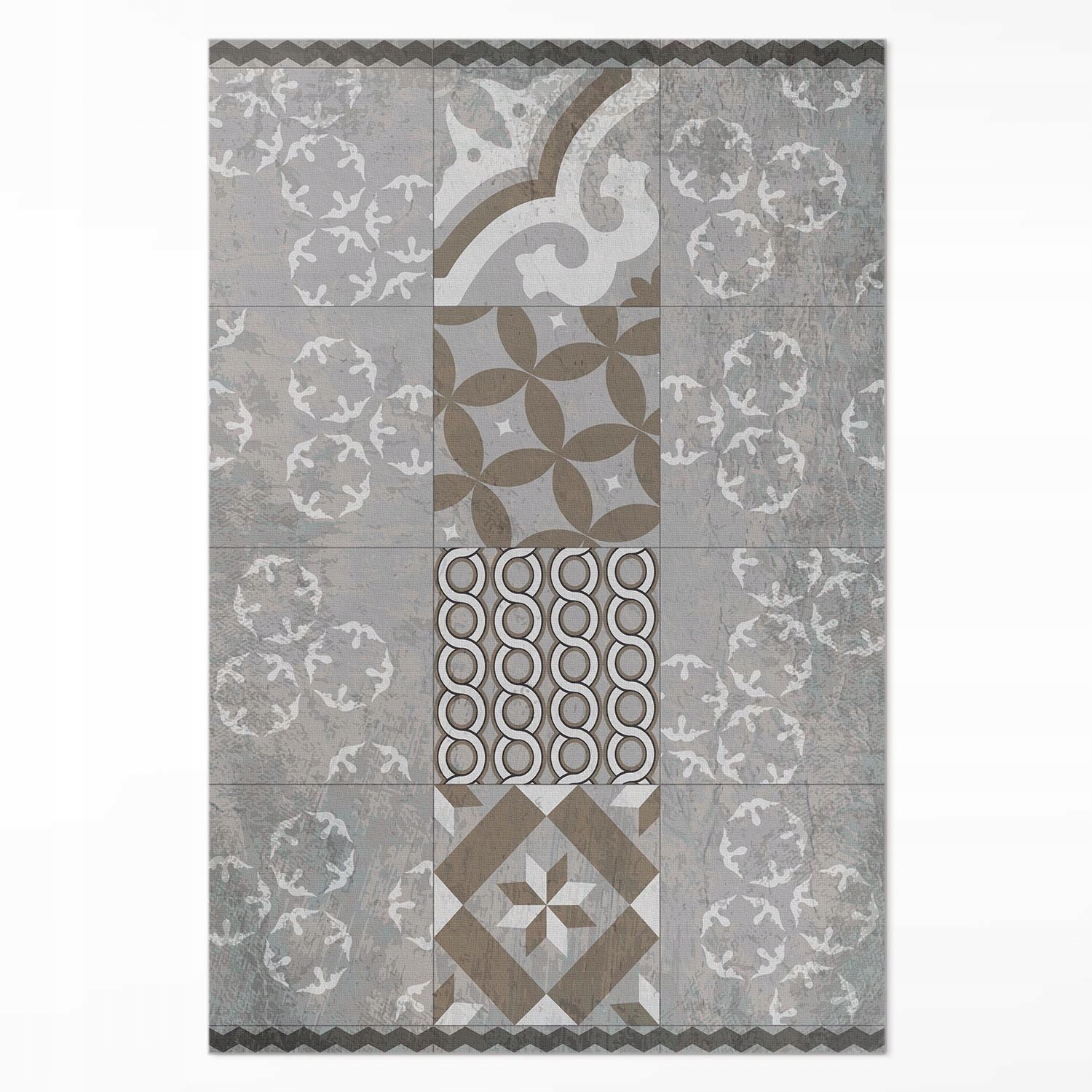 Vinylová ozdobná dlažba do kanceláře Ozdobné dlaždice staré dlaždice 80 x 120 cm