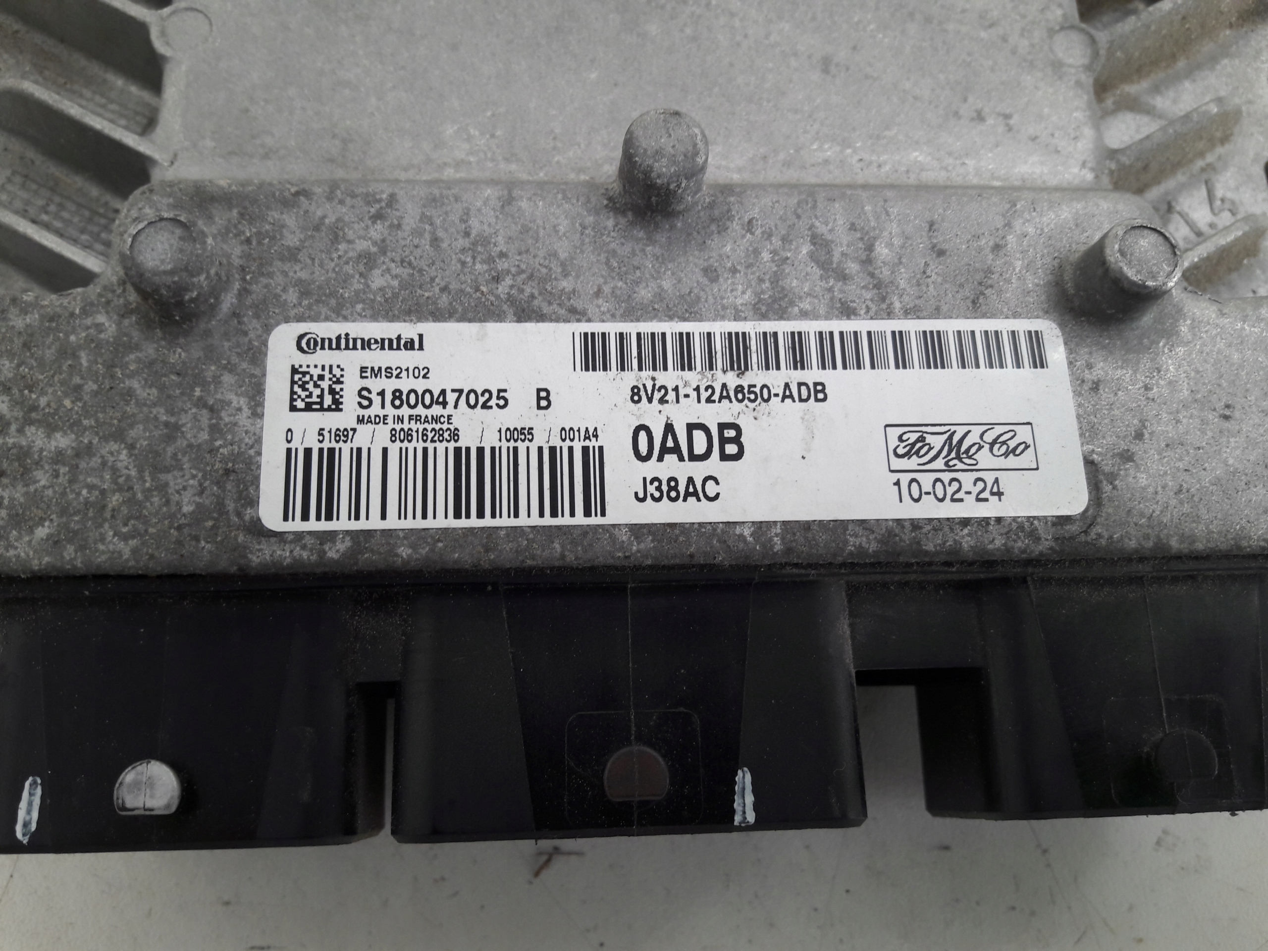 computer Motore 8V2112A650ADB Ford Fiesta MK7