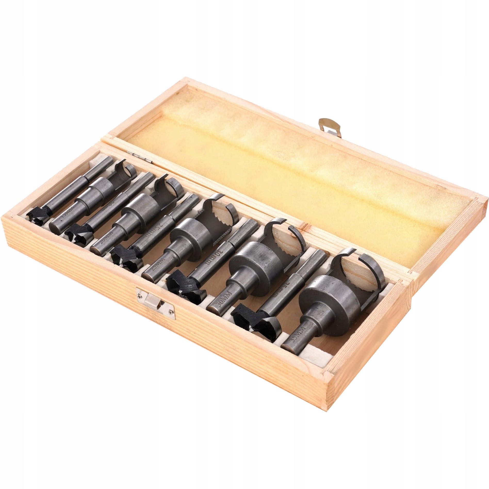 Sękowniki Flekowniki Cokowniki Frezy Do Drewna Wiertła 10el. Drzewa 15-35MM