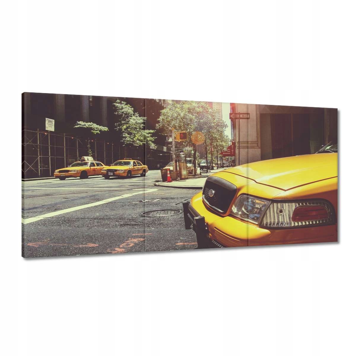 Obrazy 180x90 Žlté taxíky Taxi Taksi