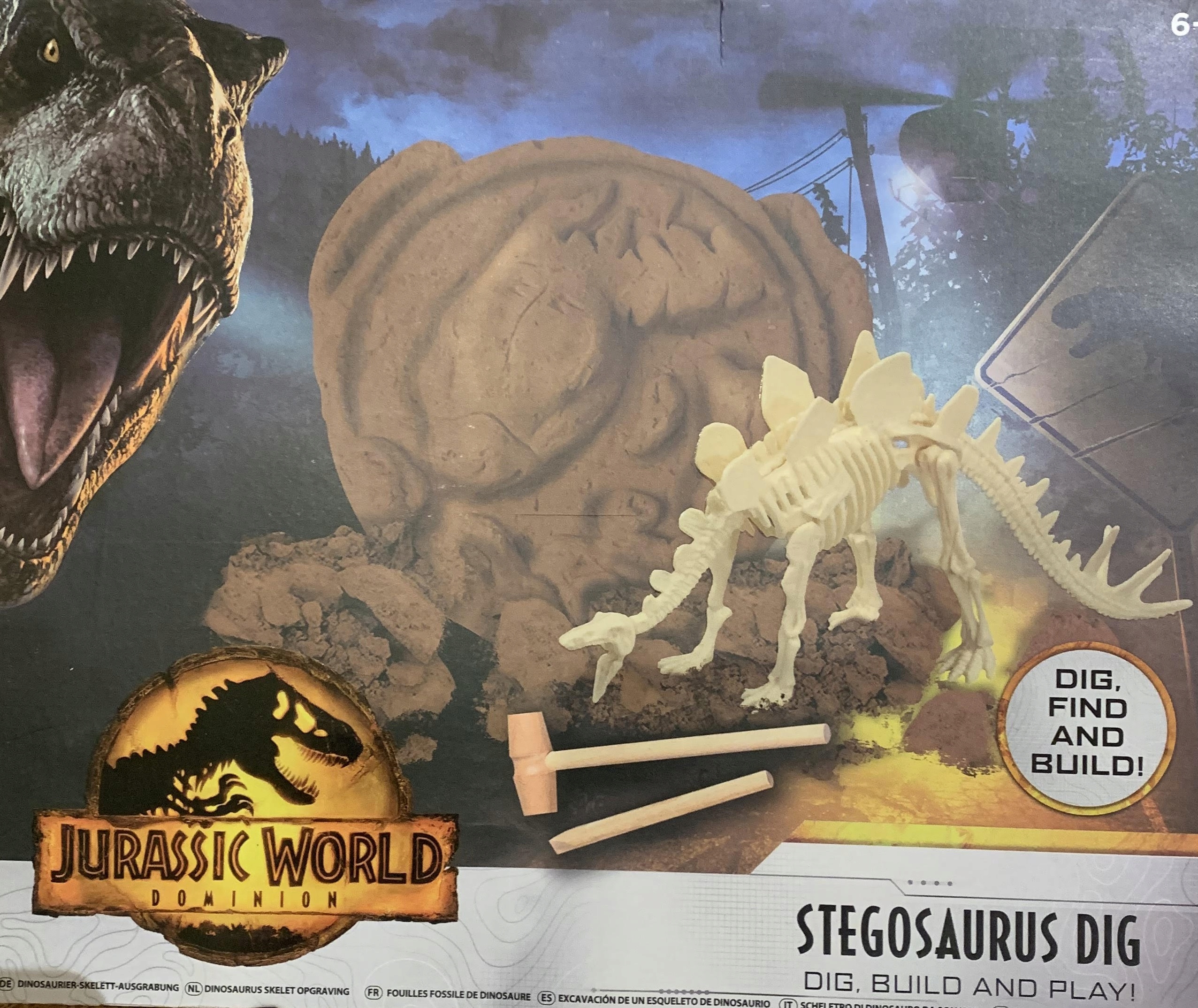 

Jurassic World Wykopywanie Szkieletu Dinozaura