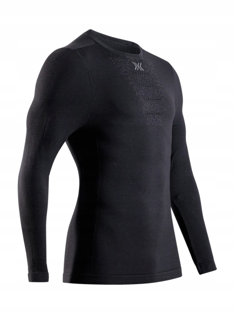 Koszulka męska X-Bionic Mightywool Shirt Ls Men X Black B120 Rozmiar L