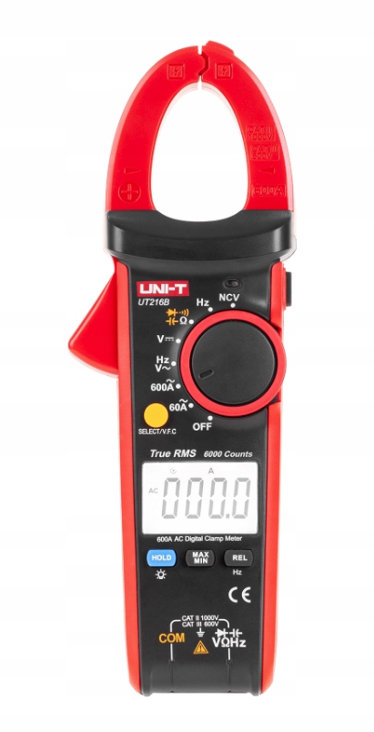 Kliešťový merač 600A Uni-t UT216B TrueRMS