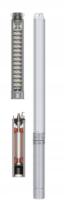 

4" Ipro 6-022S 1,5kW,230V 185L/min pompa głębinowa