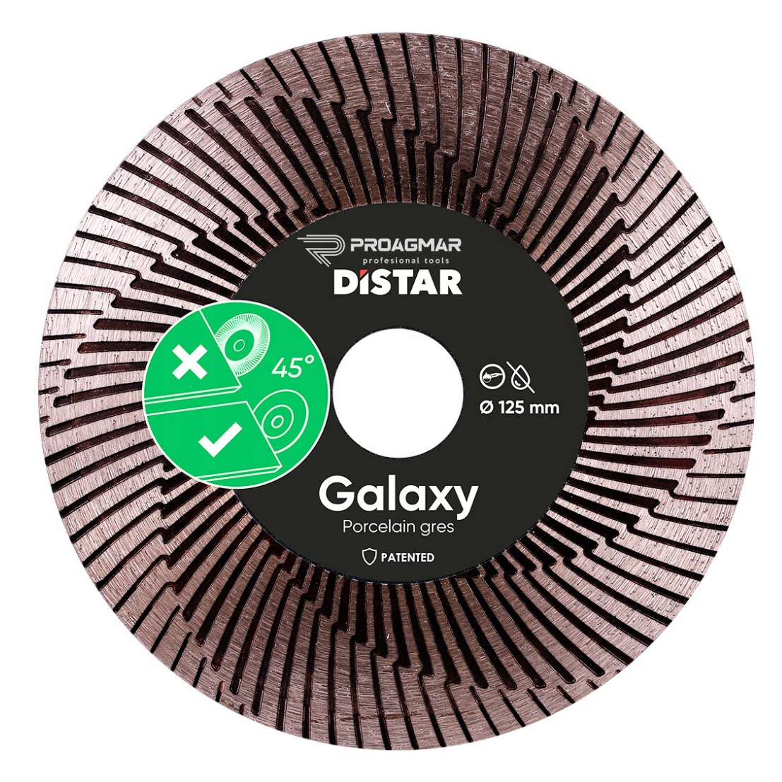 Tarcza Distar Galaxy 125mm Do Ukosowania
