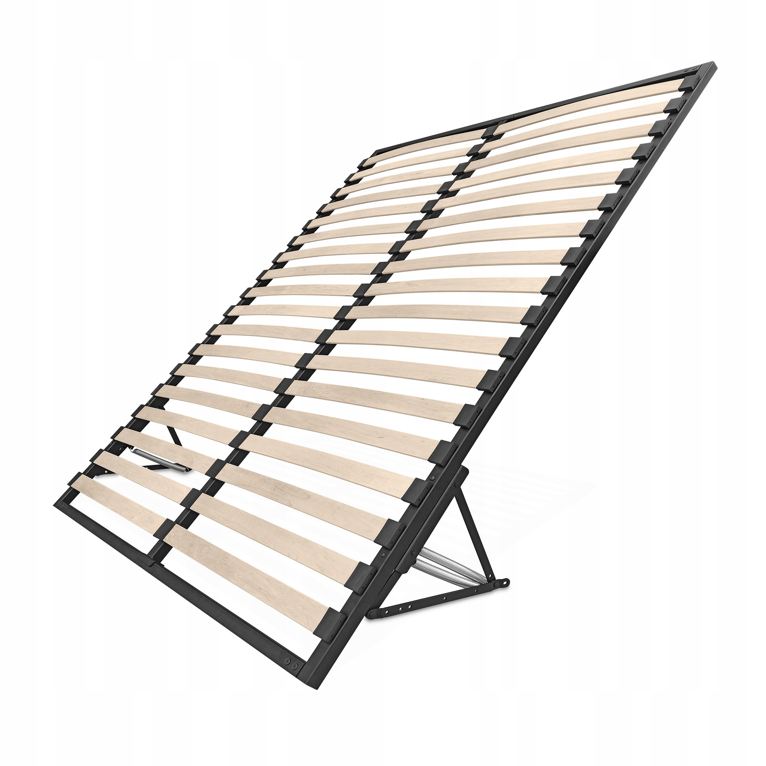 Vyšší Kovová Konstrukce Postele 120x200 Pružinový Rám Matrace