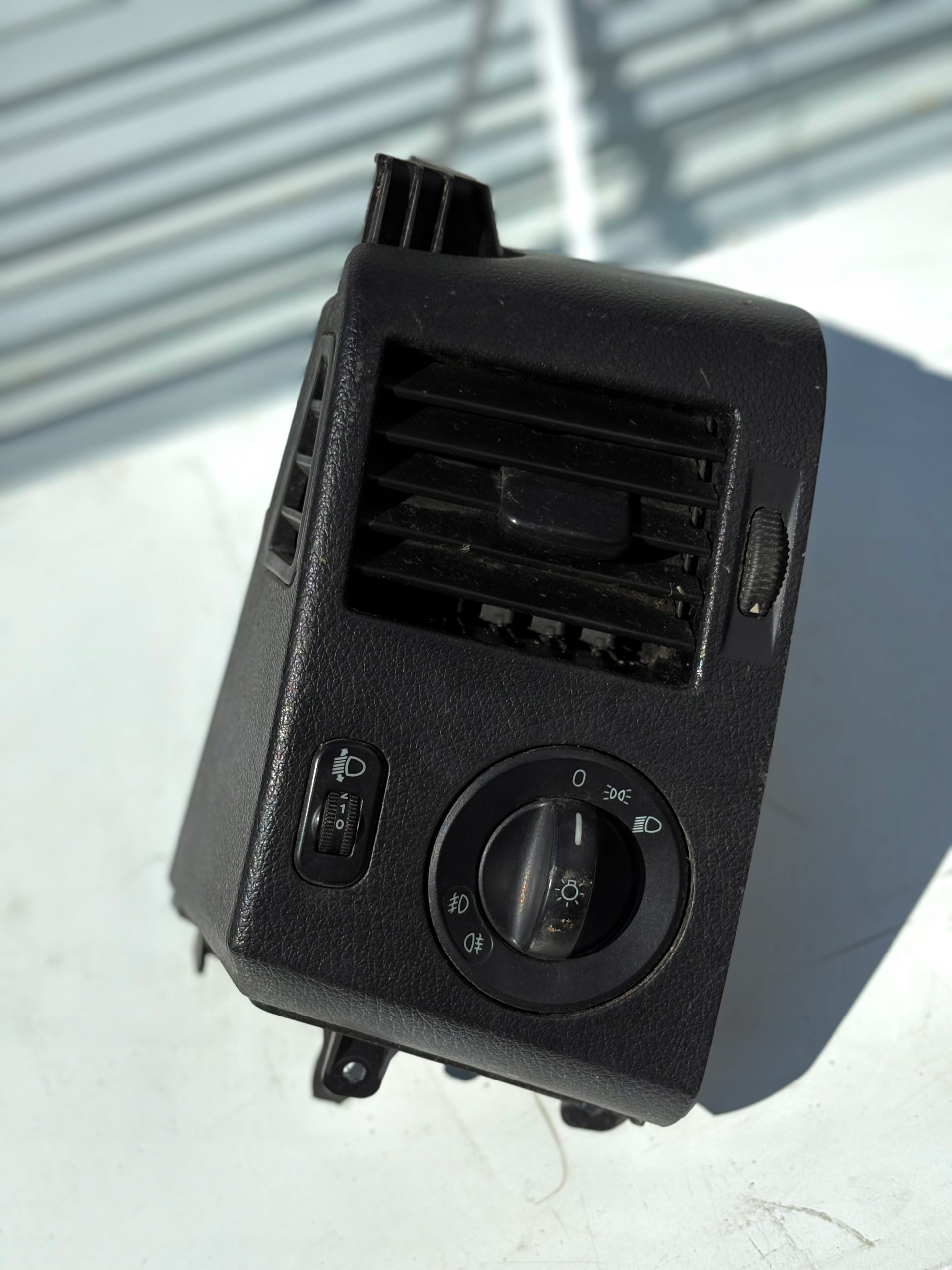 light switch grid air conditioning devices left MERCEDES SPRINTER W906 LIFT 13