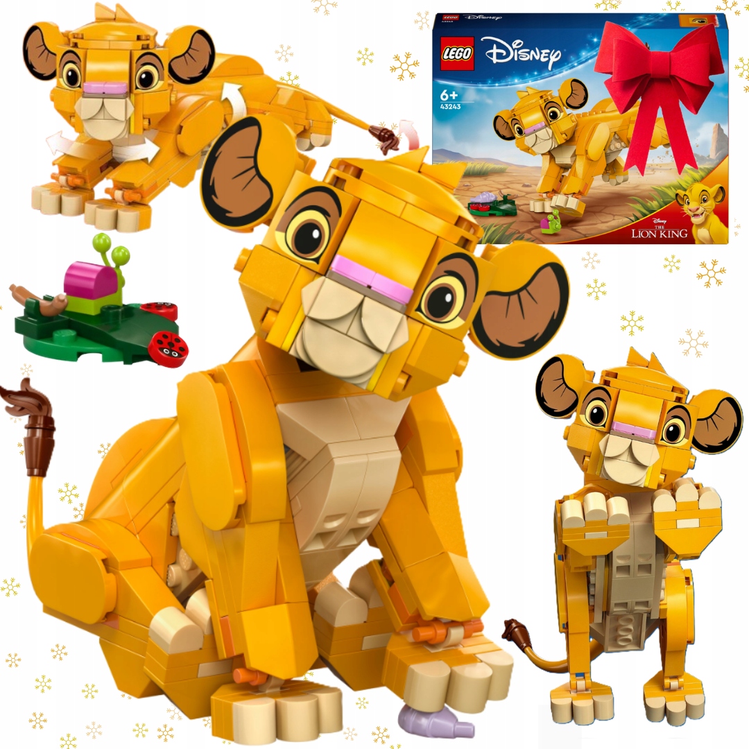 Lego Disney Lwiątko Simba Król Lew Figurka Dla Dziecka 6+ Klocki
