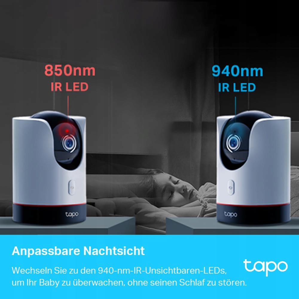 TAPO C225 360° 2K 4MP Starlight Kamera Homekit Alexa Google — miniatura 6