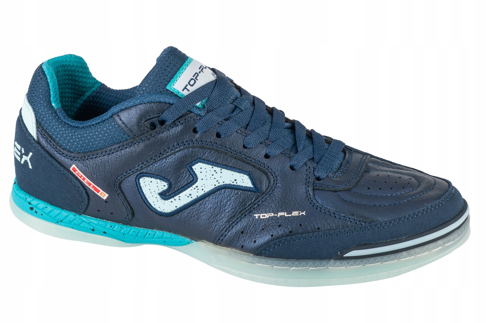 Joma Top Flex 2504 In (43) Pánská kožená sálová obuv tmavě modrá