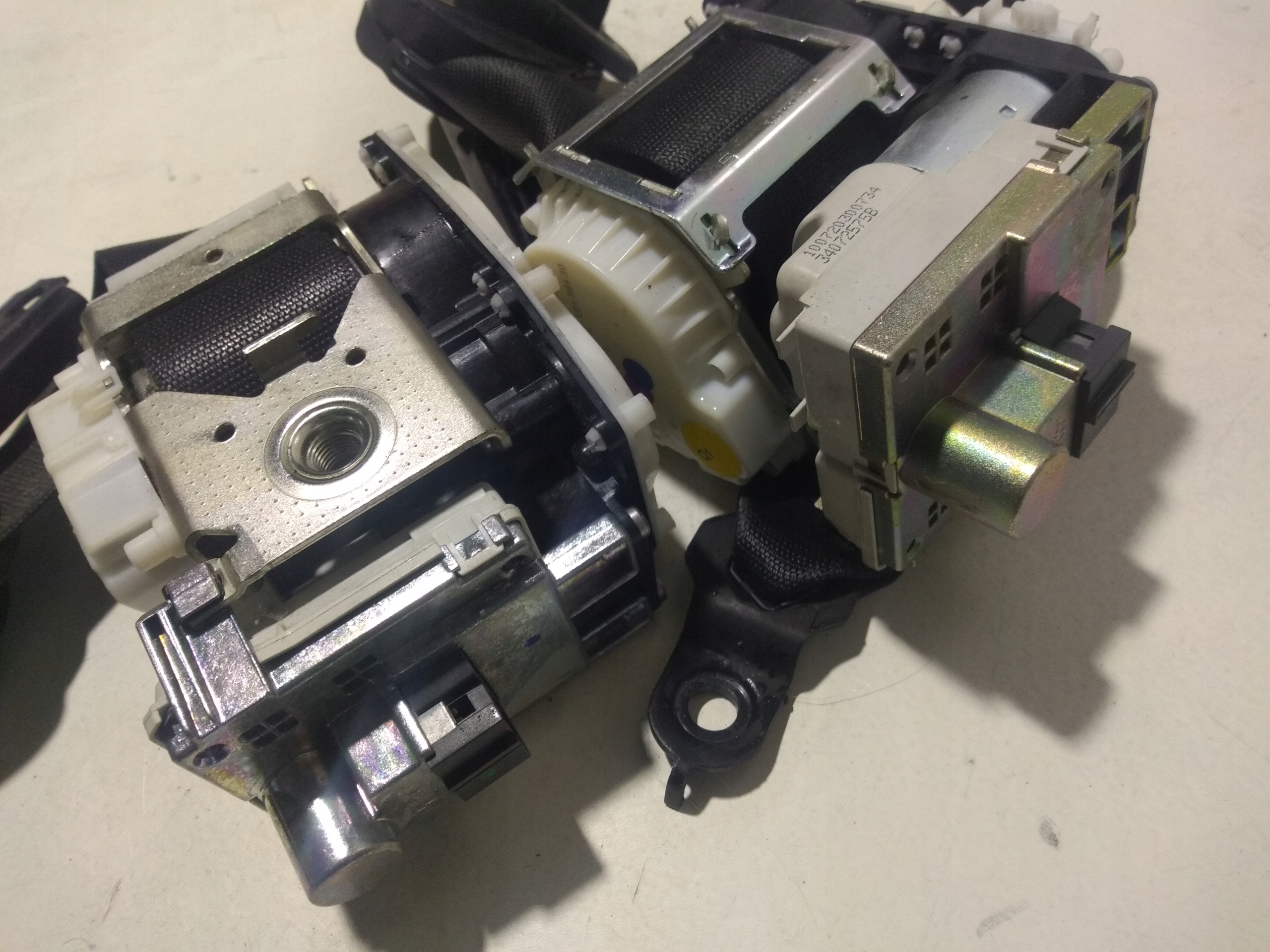 KOMPLET tension belts front right left MERCEDES W164 LIFT