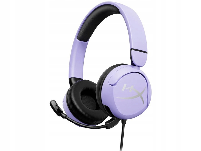 Slúchadlá HYPERX Cloud Mini do uší fialová