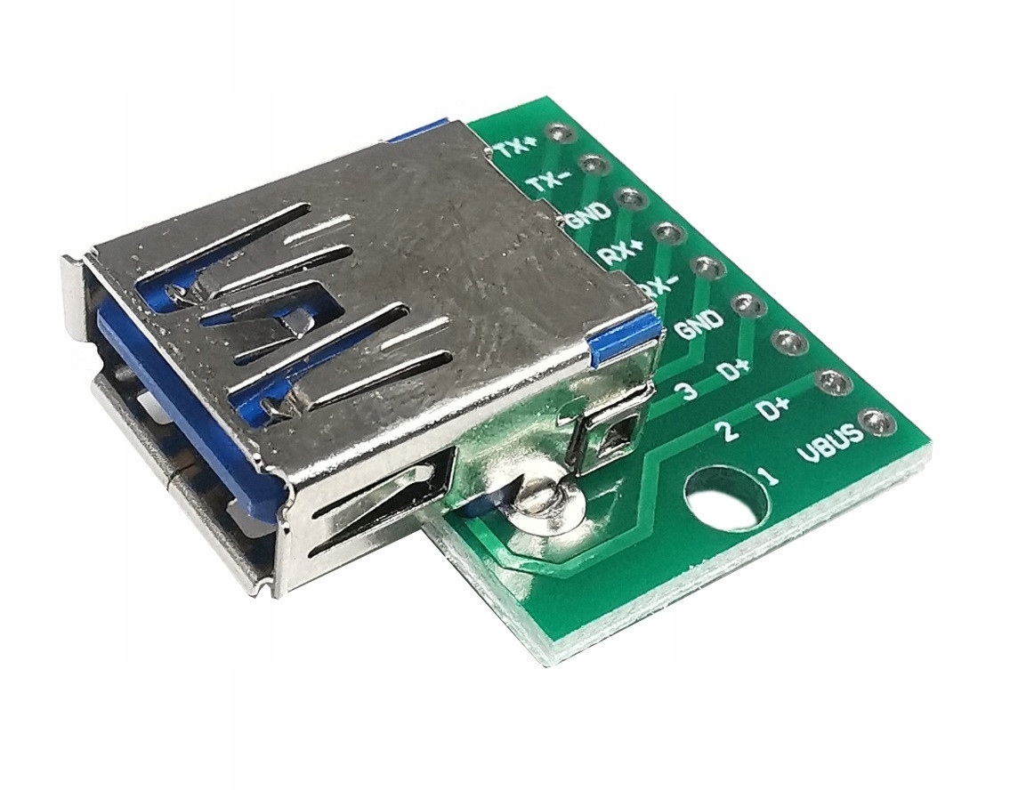 Gniazdo Usb A 3.0 Do Płytki Prototypowej