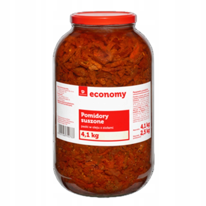 Levně Tge Rajčata sušená v olivovém oleji s bylinkami 4,1 kg polská kvalita