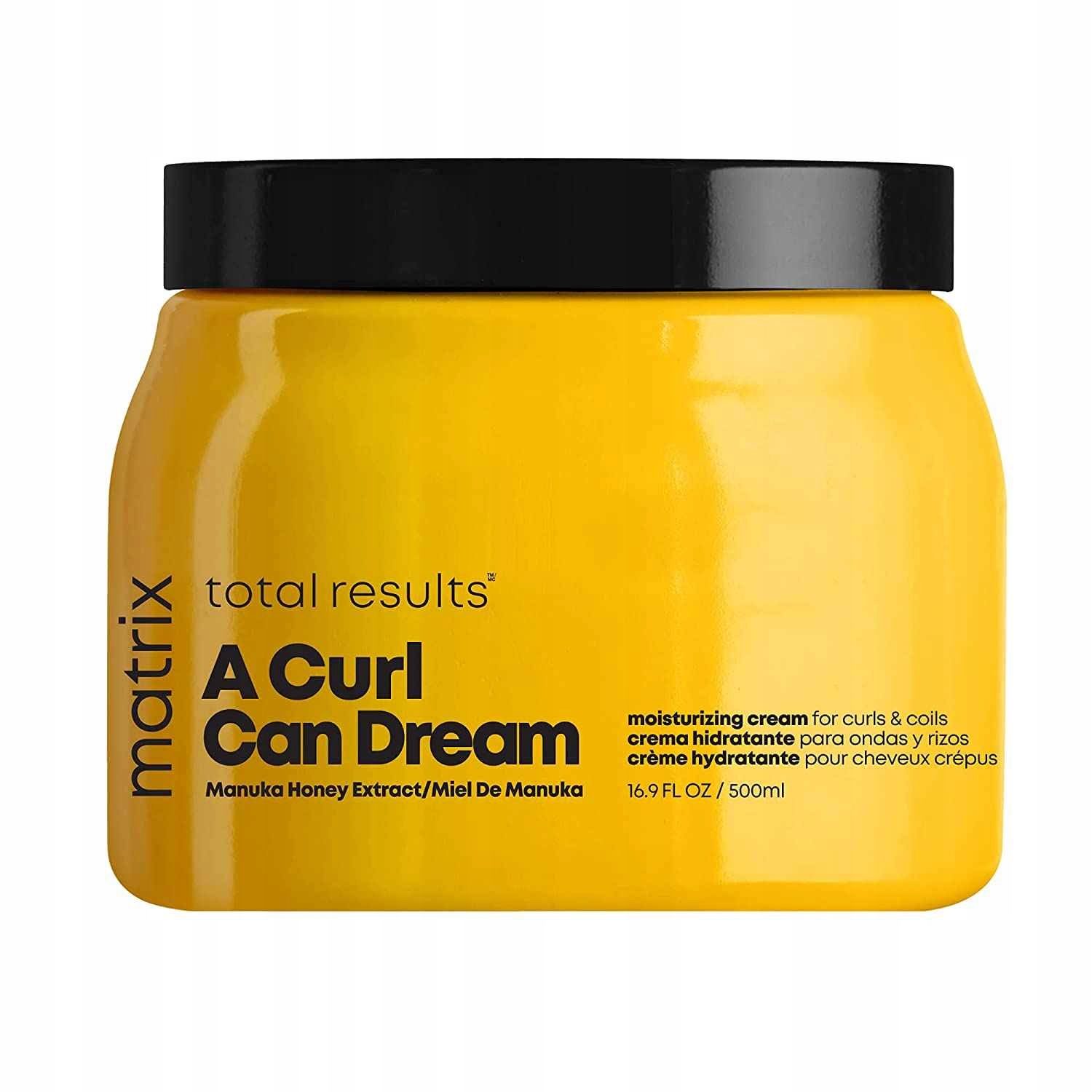 Total Results kręcone Curl Can Dream krem bez spłukiwania 500 ml