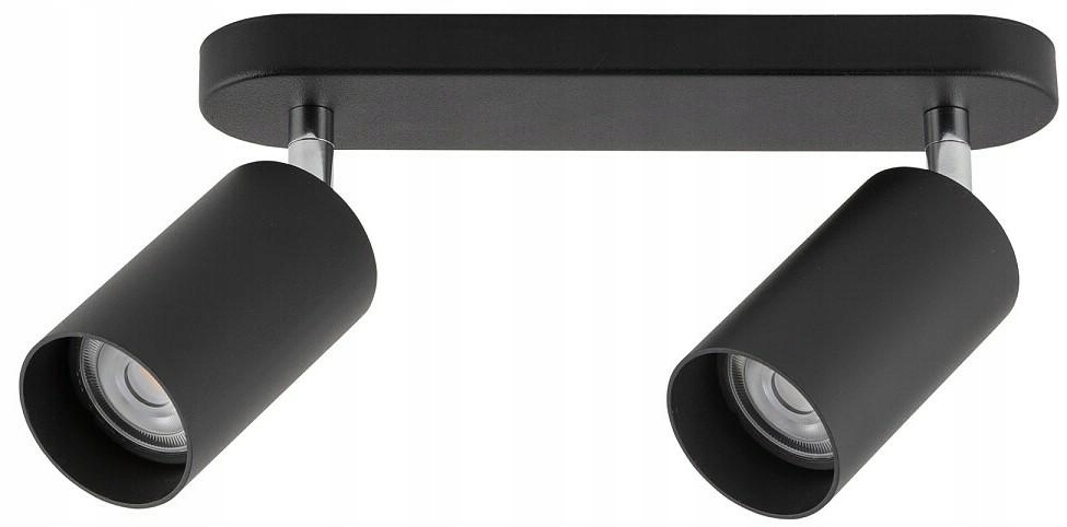 Stropní Svítidlo Spot Eye Černá 2xGU10 Závěsná lampa do pokoje do pracovny