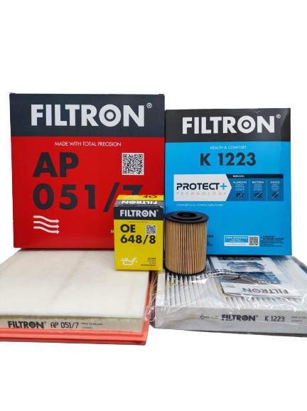 Zestaw filtrów FILTRON Opel Astra J 1.7 CDTI