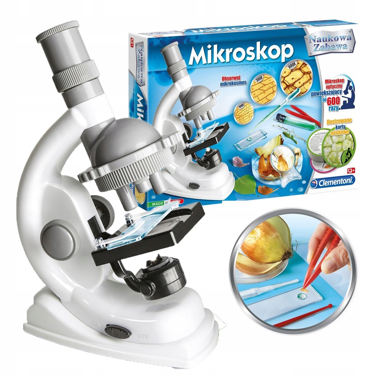 

Clementoni Mikroskop Nauka i Zabawa