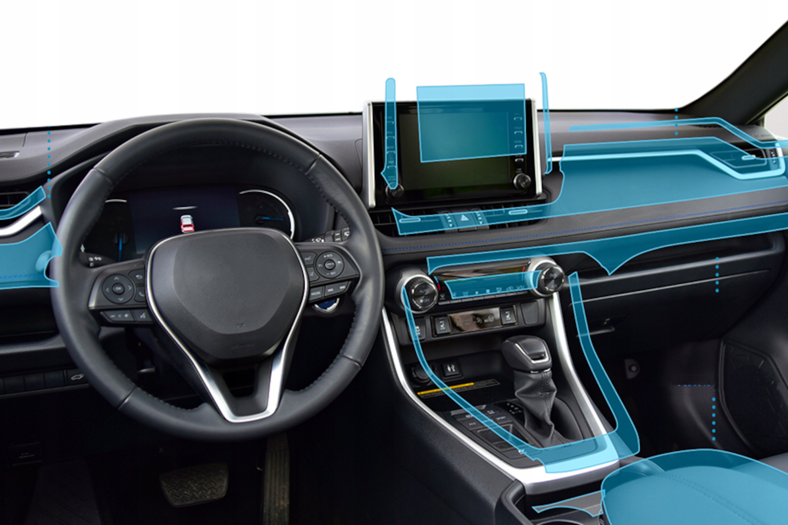 Folia Ochronna PPF Ultrashield Gloss Bezbarwna Samoprzylepna Rolka 22,8m2 Funkcja ochrona powierzchni