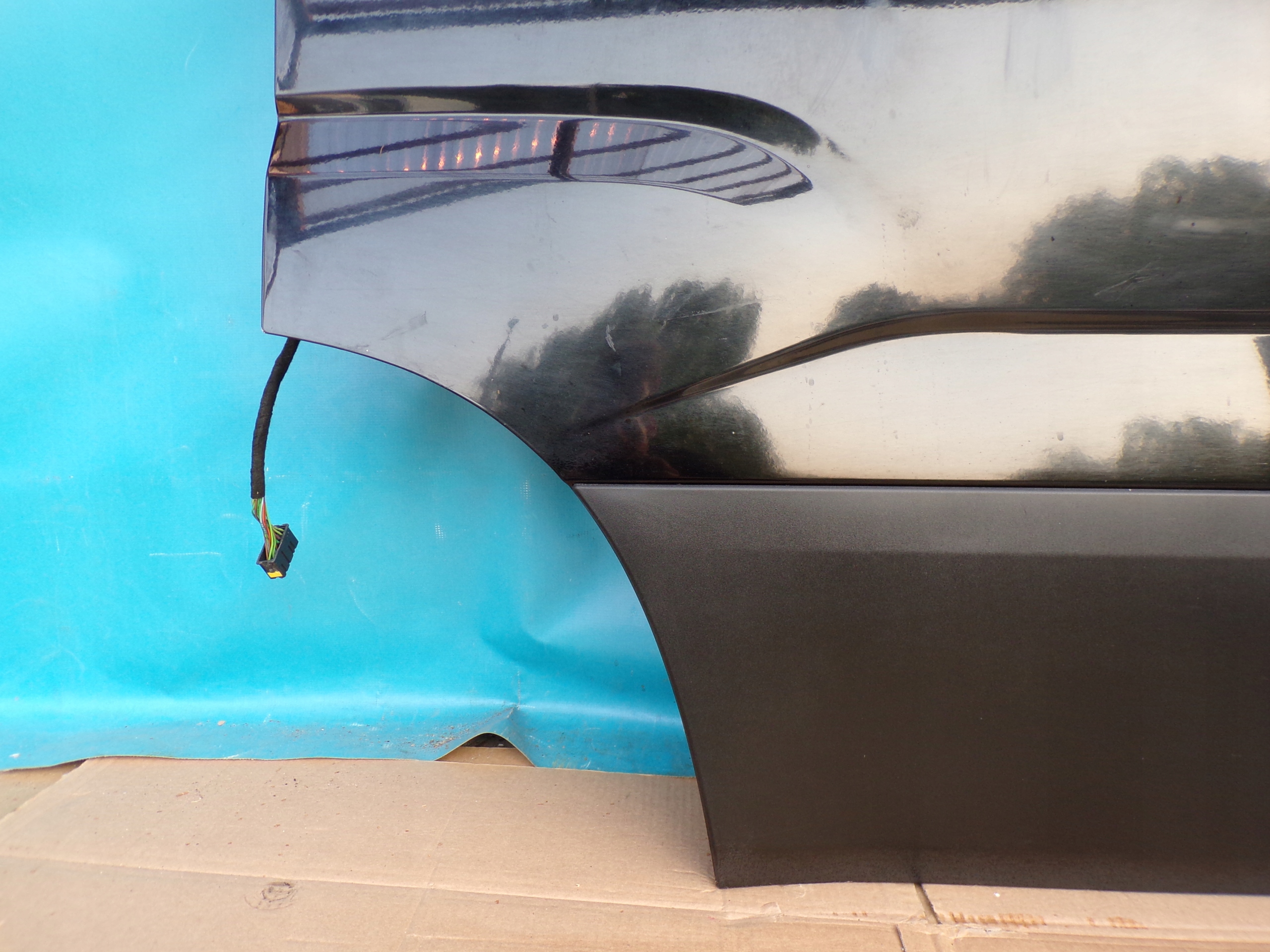 IVECO DAILY 2014- door front front left black,