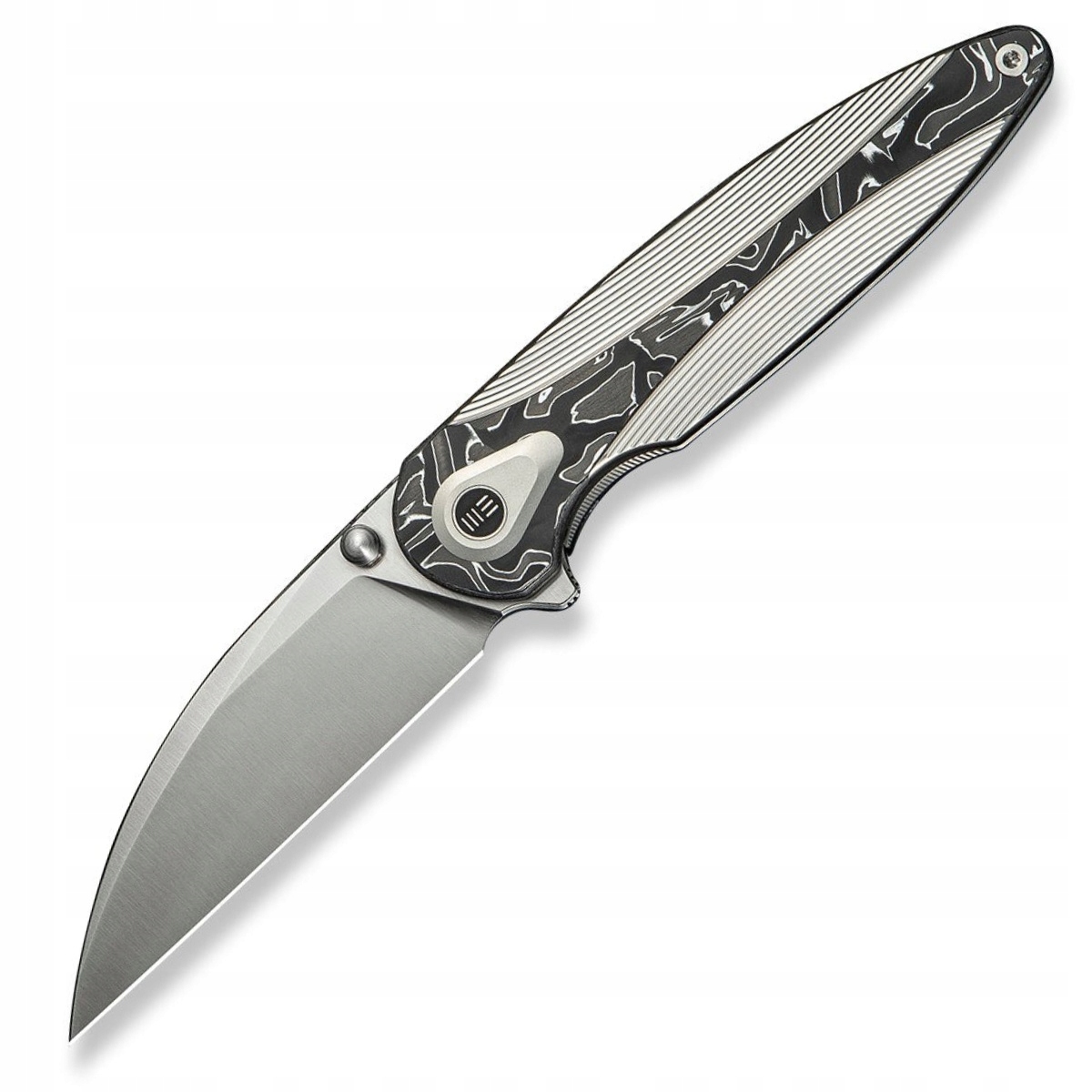 Skládací Nůž Edc We Knife Zenthra Flipper Ocel Böhler M390 Pouzdro