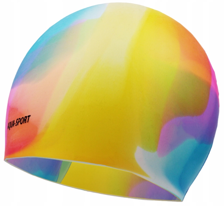 CZEPEK PŁYWACKI SILIKONOWY NA BASEN DO PŁYWANIA AQUA-SPORT Marka Aqua-sport