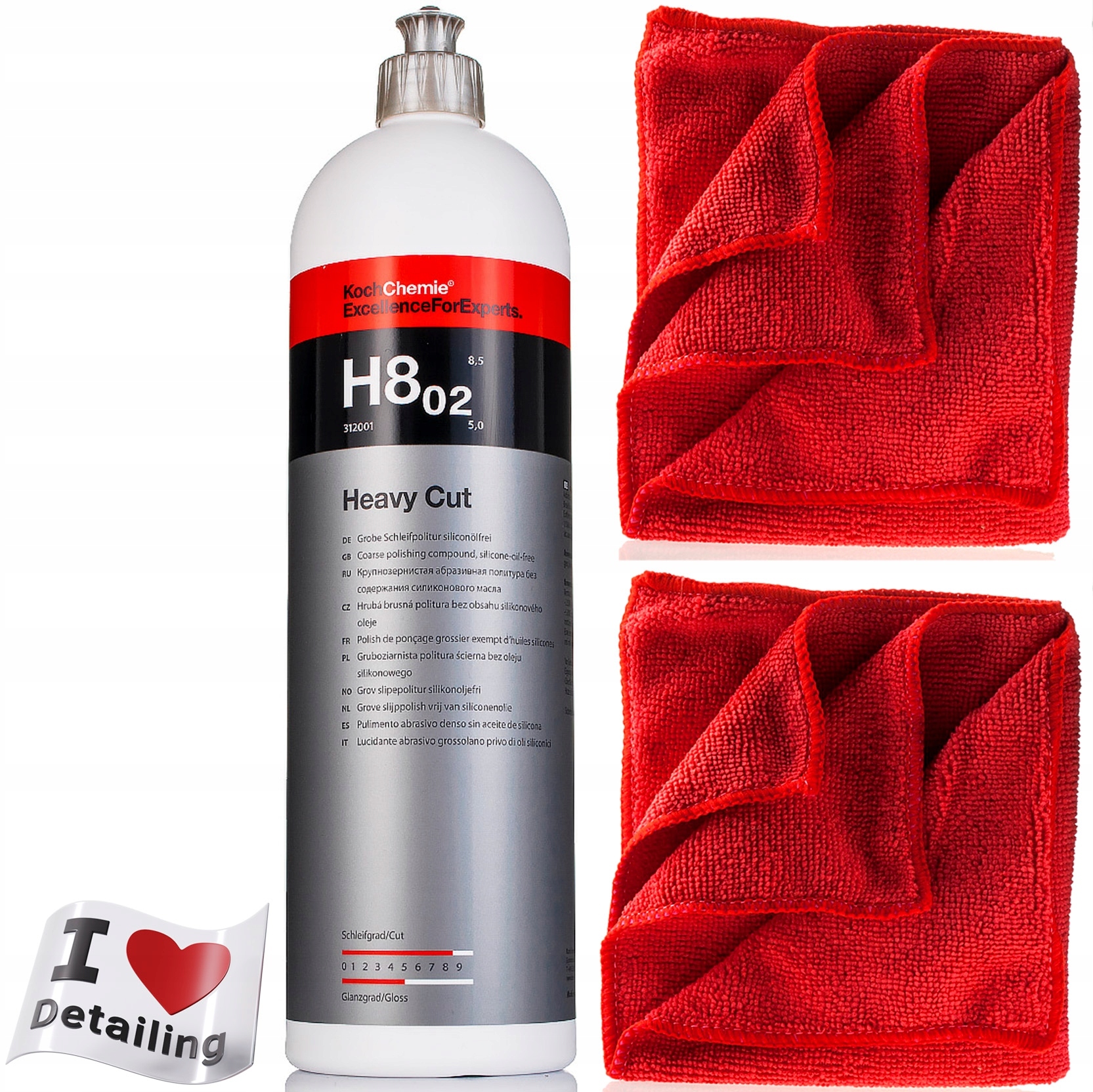 Koch Chemie Heavy Cut H8.02 Silno abrazívna pasta 1L