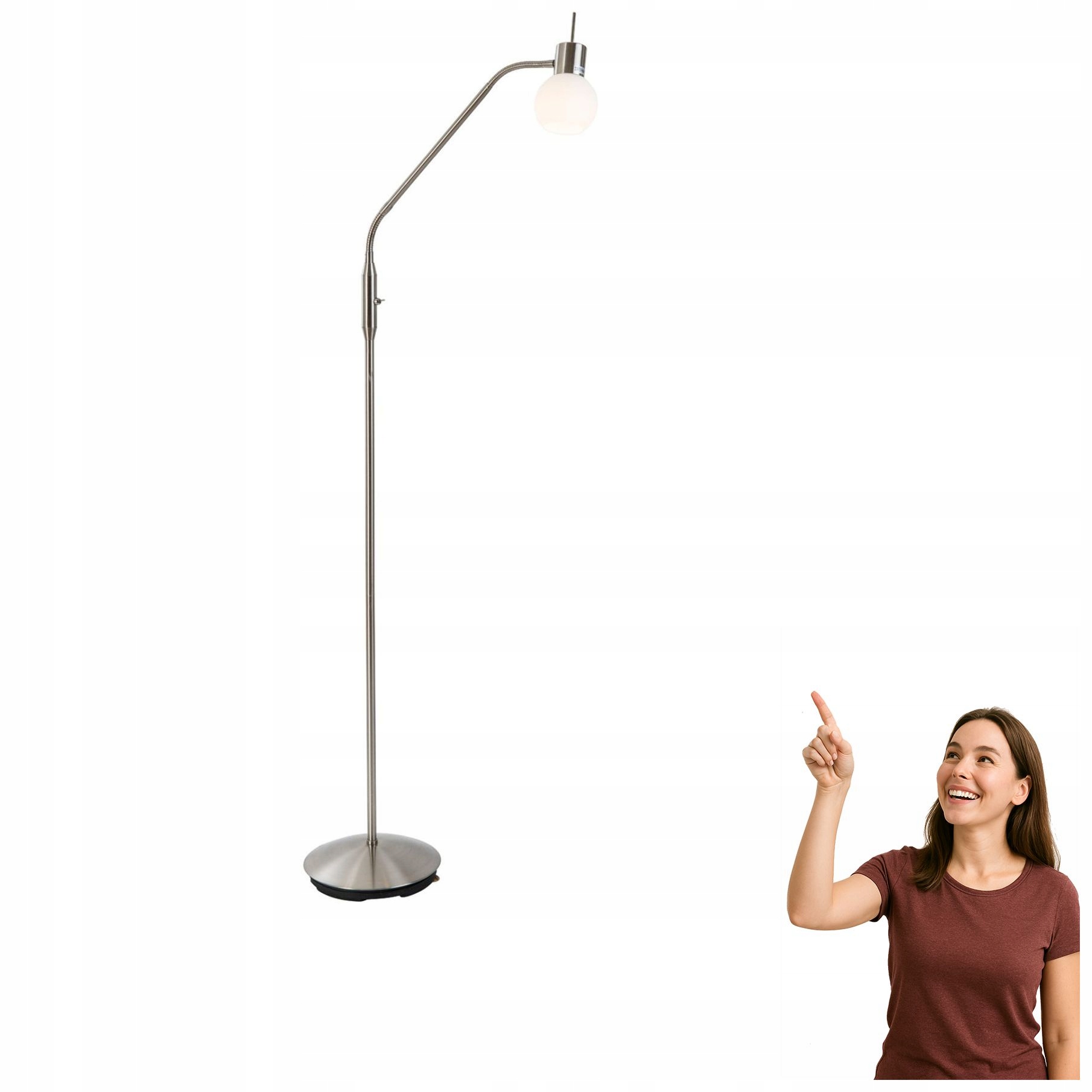 Podlahová lampa Loxy 471601016X Globo