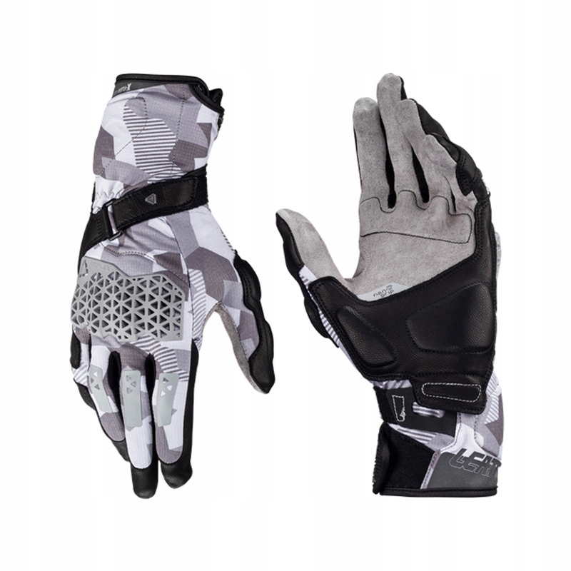 Motocyklové Rukavice Leatt Adv X-flow 7.5 Steel M