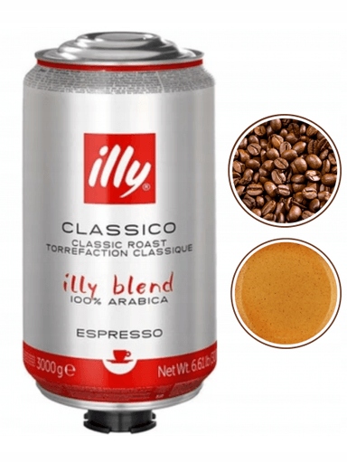 Levně Illy Classico Káva zrnková 3 kg