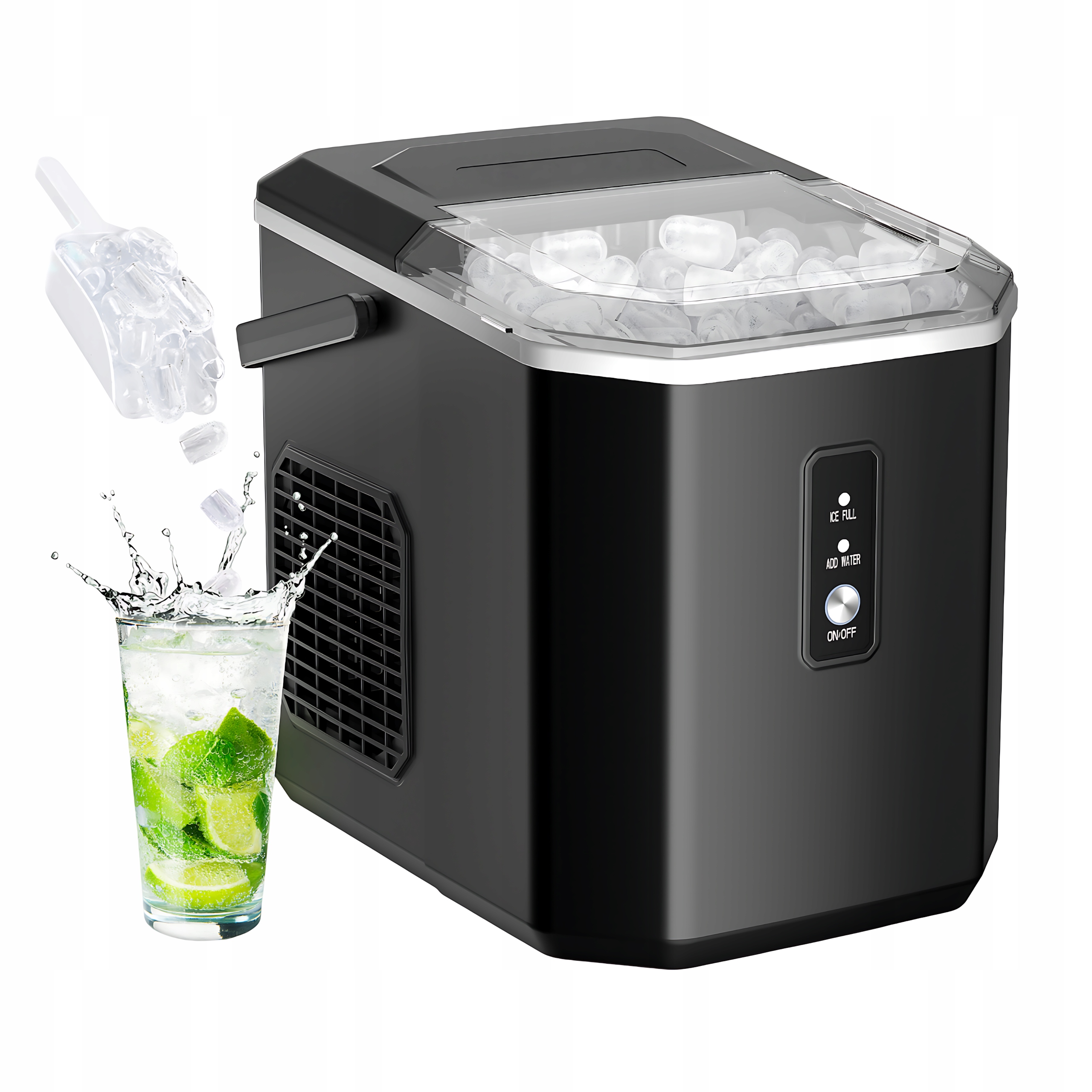 Výrobník ledu Euhomy Im011 Šikovná funkce samočištění 1,2 l