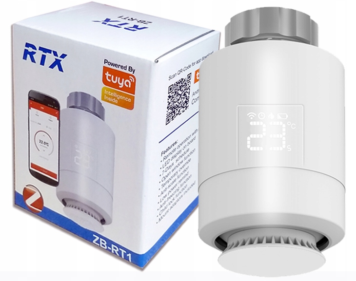 

Głowica Termostatyczna Termostat ZigBee Tuya Smart