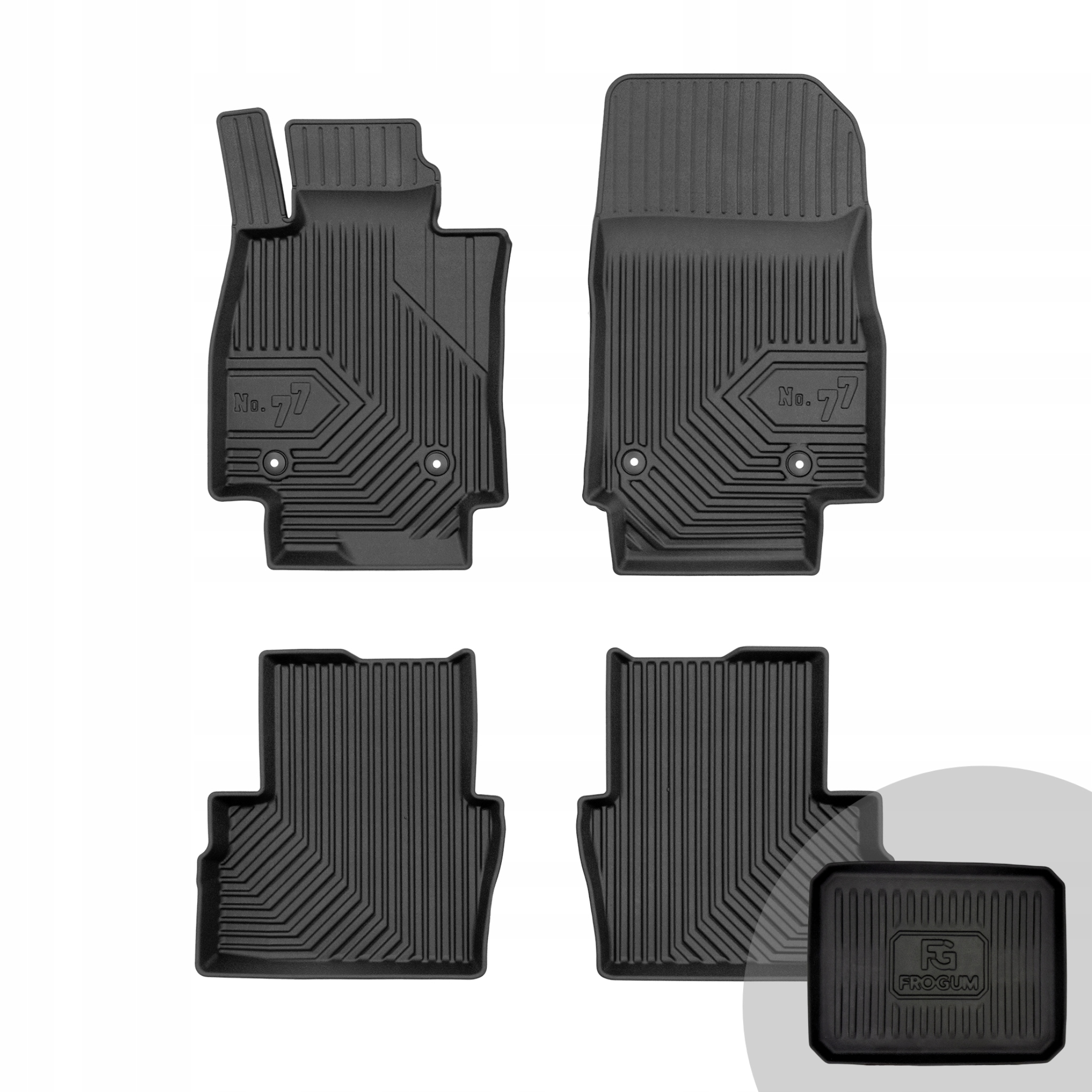 Frogum Koberce do auta pro Mazda 2 III od roku 2014