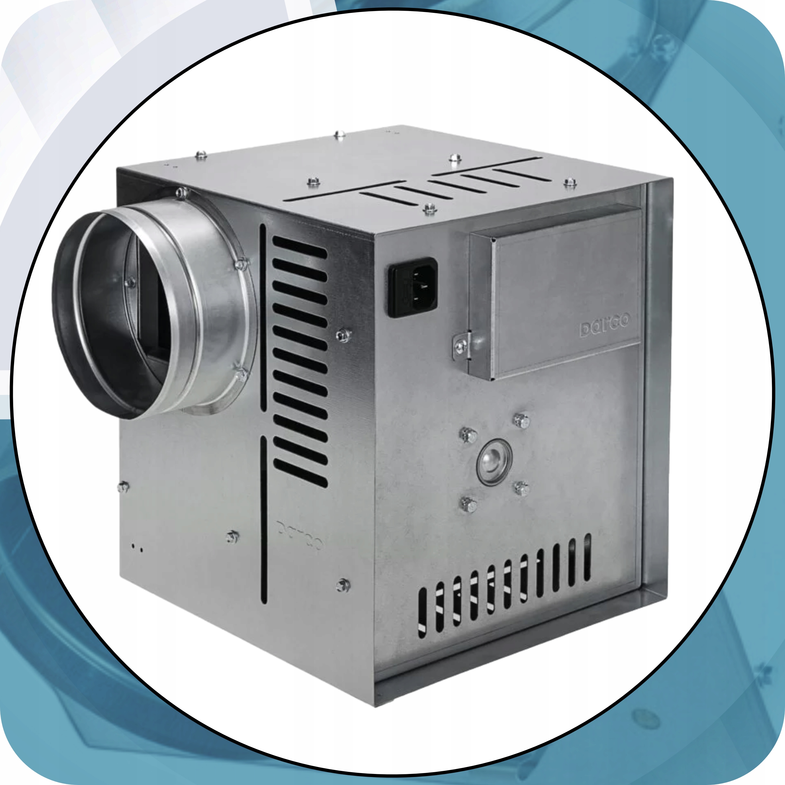 Krbový Ventilátor Dgp fi 150 mm 990 m3/h Komínová turbína Darco AN3 Genii