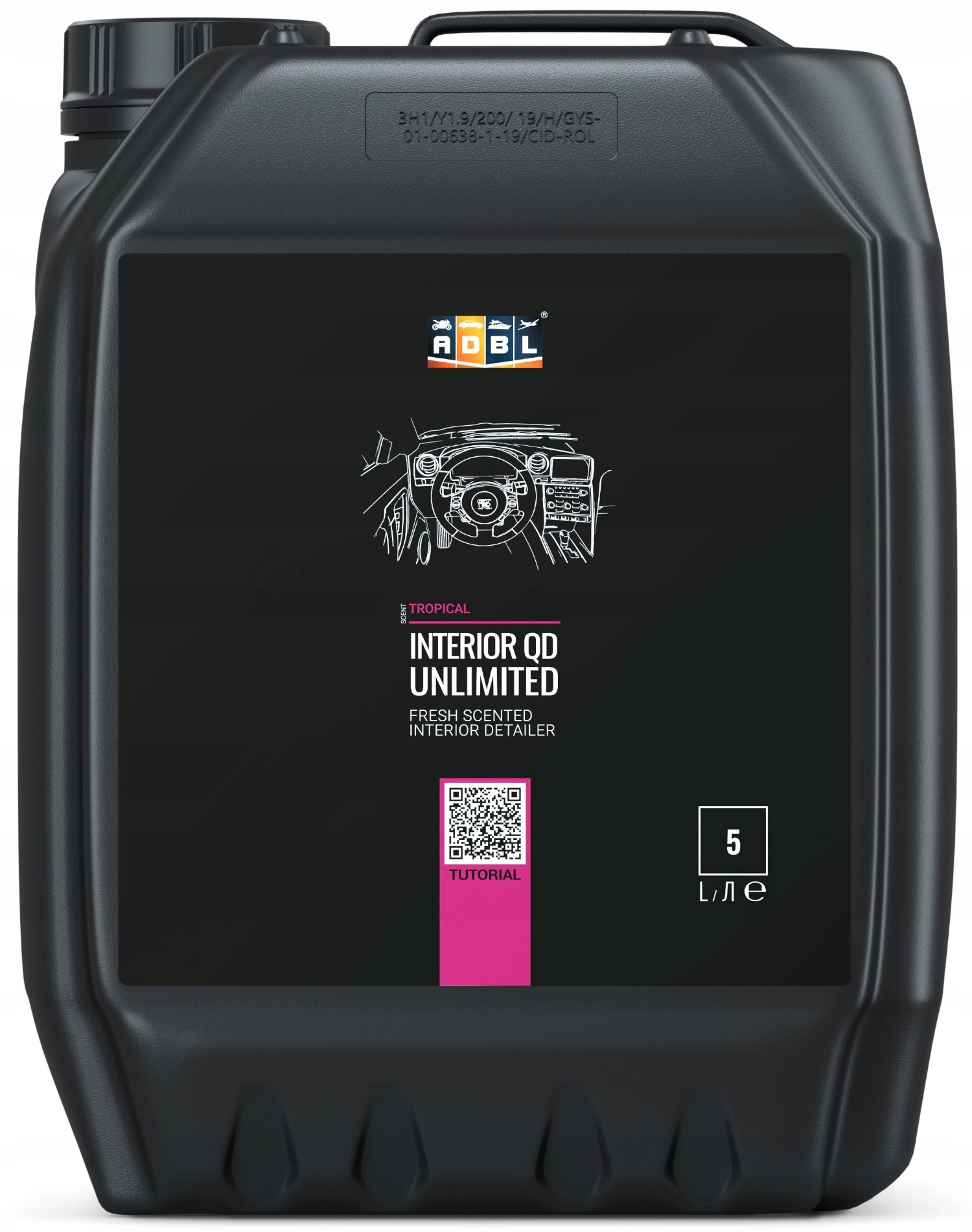 ADBL INTERIOR QD UNLIMITED ДЛЯ САЛОНА АВТОМОБИЛЯ 5L