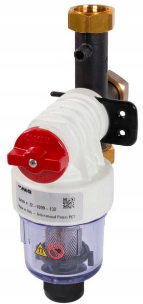 Ricom Easymag Mini Filtr Magnetyczny 3-DROGOWY Do Instalacji Grzewczej 3/4"