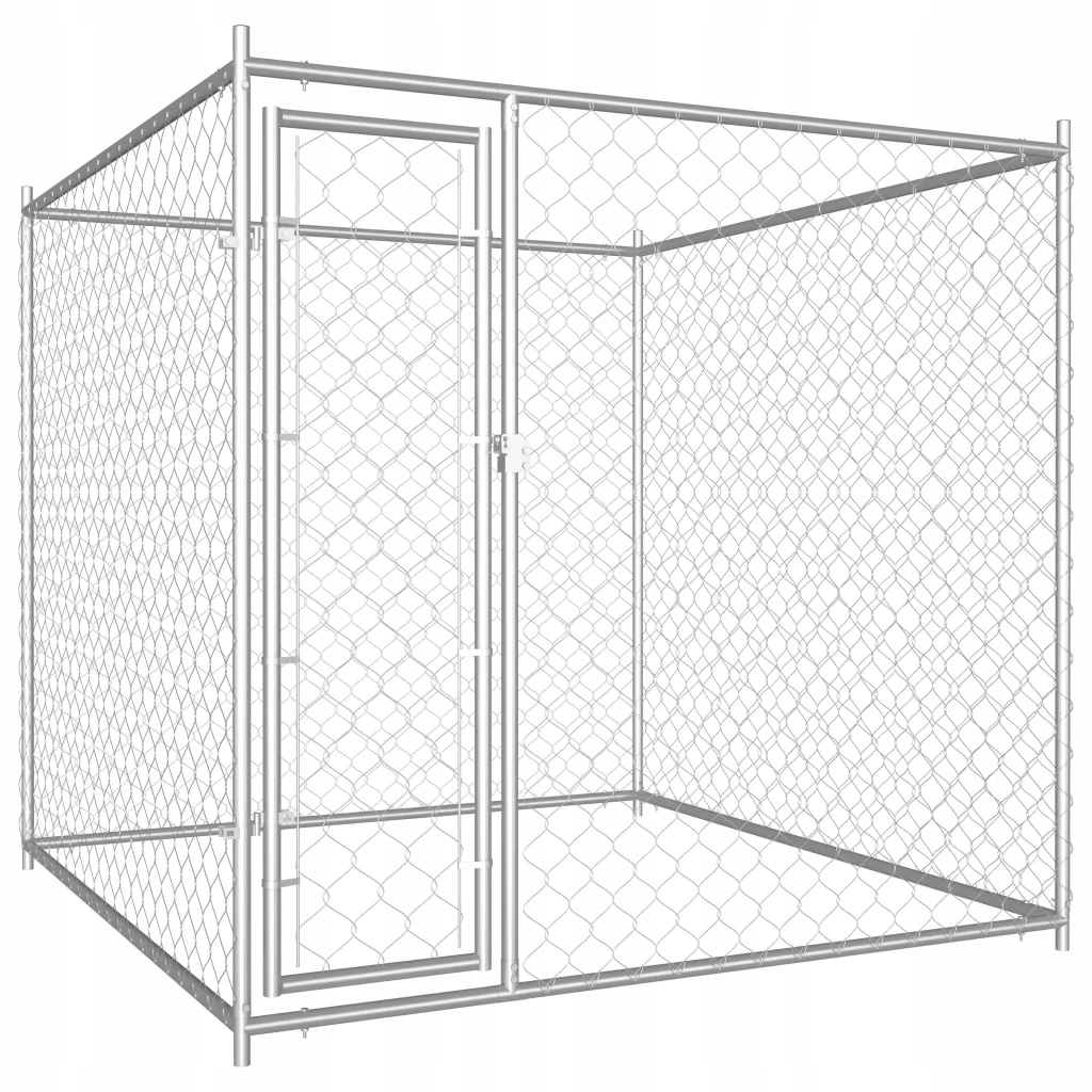Levně vidaXL Kotec pro psa, 193 x 193 x 185 cm