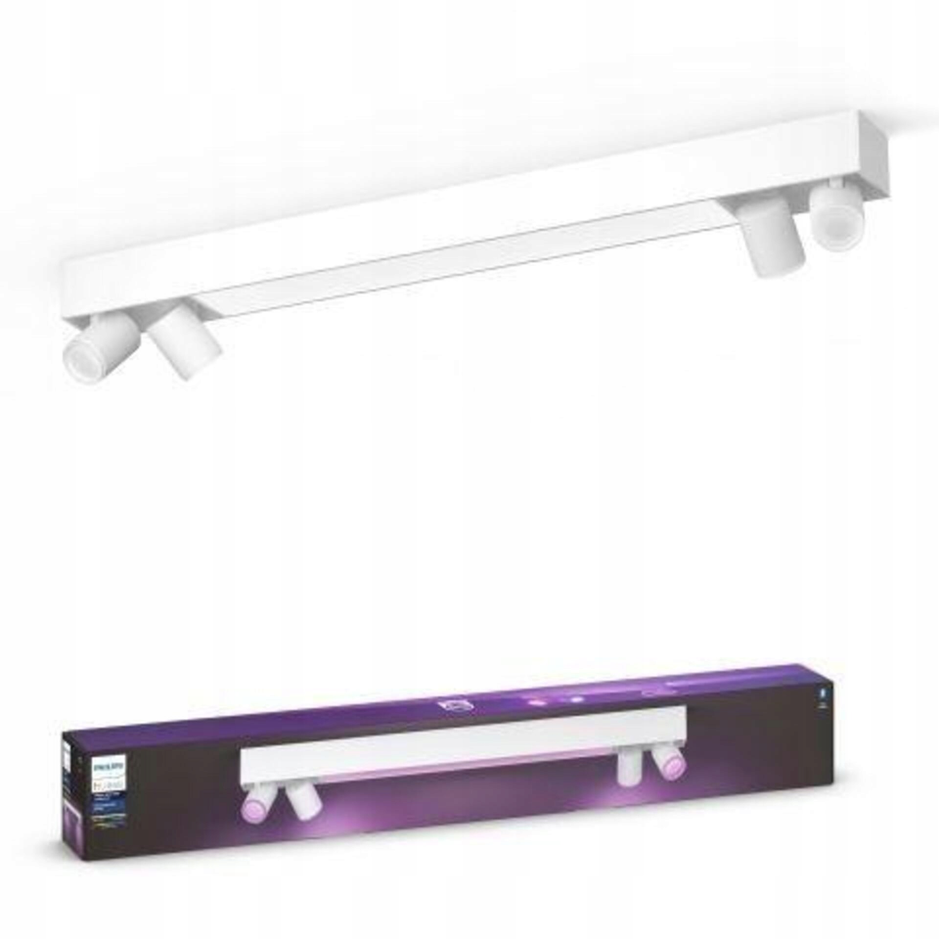 Philips Hue 50607/31/P7 Hue Waca Centris stropné Led svietidlo 1x40W+GU10 4x