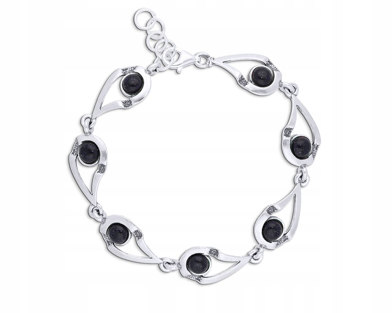 Stříbrný dámský náramek z Káhirské noci Originální vzor pr.925