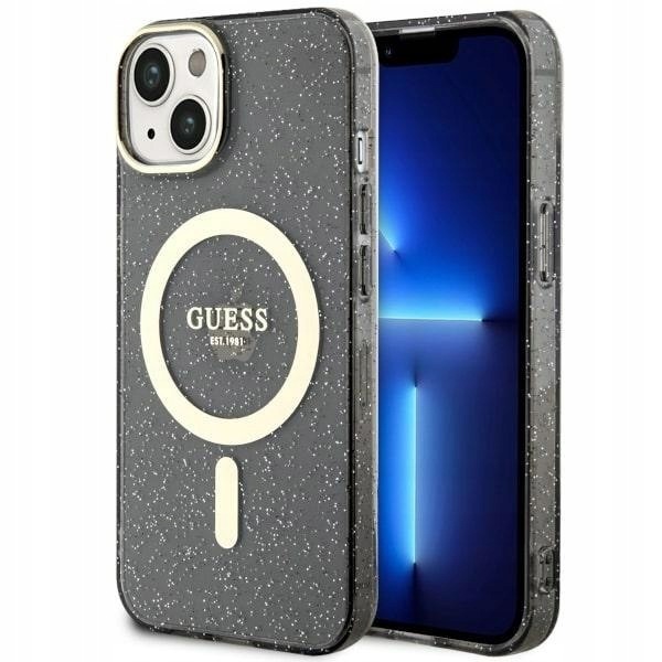 Guess GUHMP14SHCMCGK iPhone 14 15 136.1" czarny/black hardcase Gli