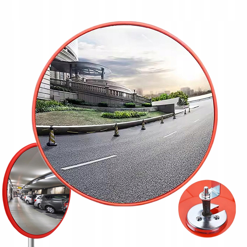 Zrcadlo Konvexní Zrcadlko, Sklad, Obchod, Parkoviště, 45 CM